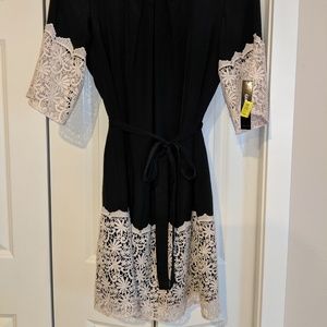 NWT Gianni Bini Lace Belted Dress